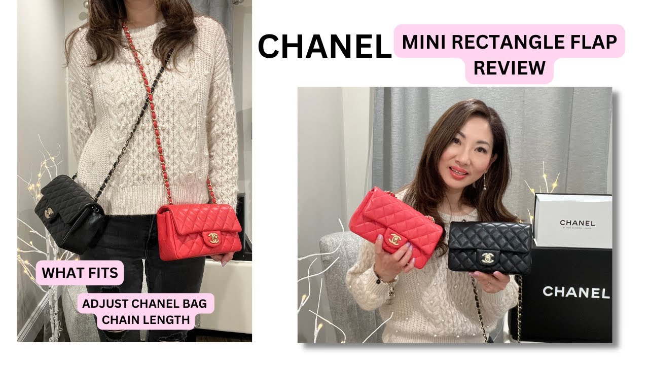 Chanel Mini Rectangular Flap Review, Pros & Cons, What Fit Inside