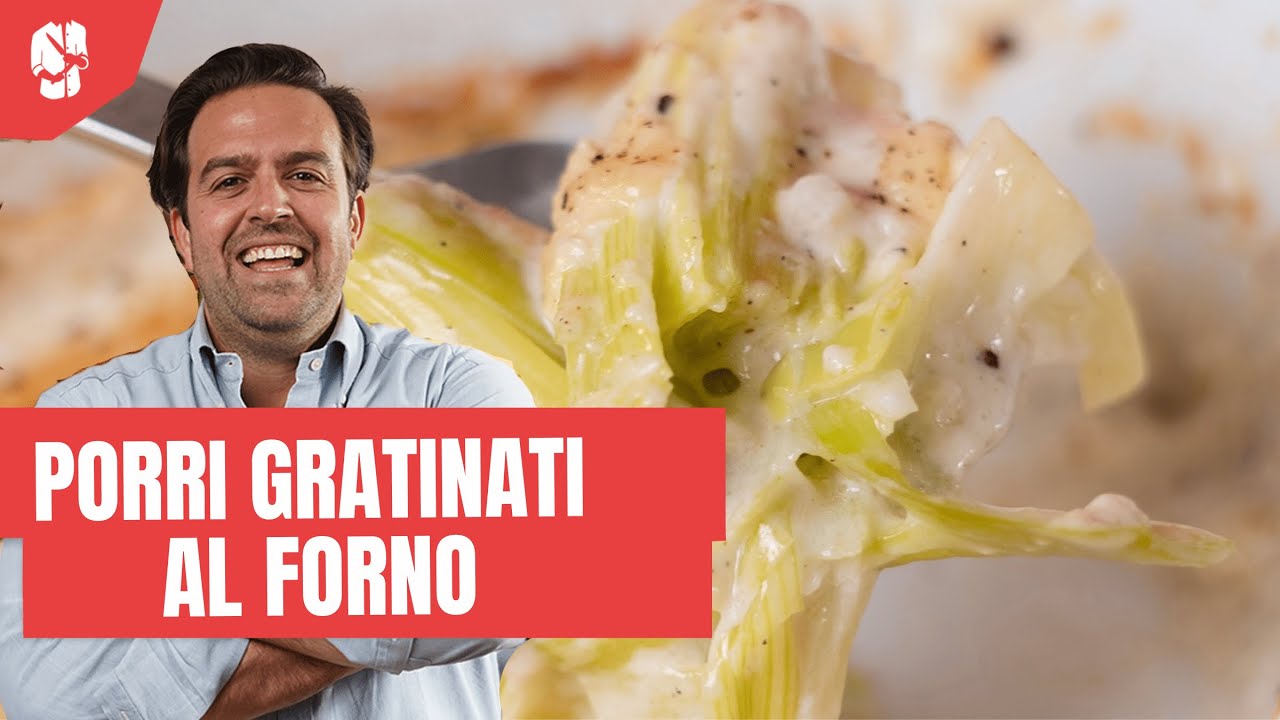 Porri Gratinati al Forno