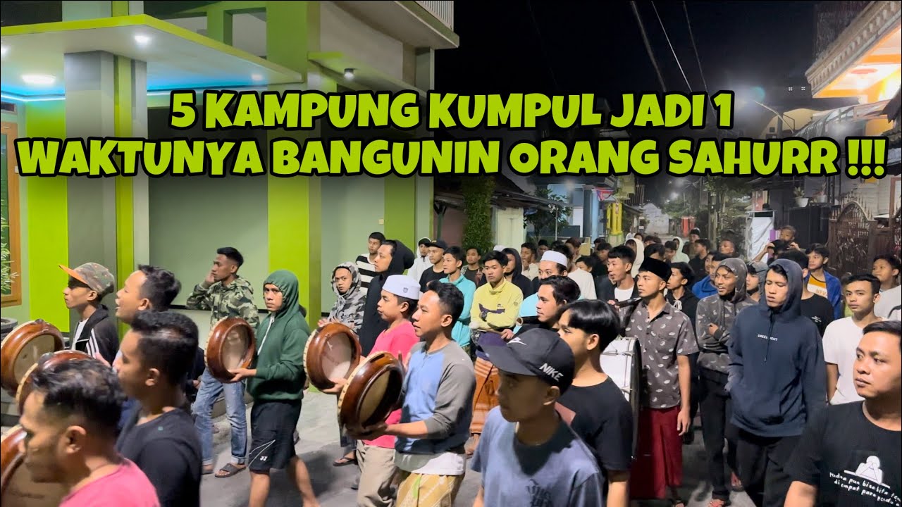 RUTINITAS SETIAP BULAN PUASA DI KAMPUNG MAMA LELA !!!