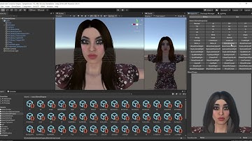 Adjusting blendshapes on a cc3 character in unity