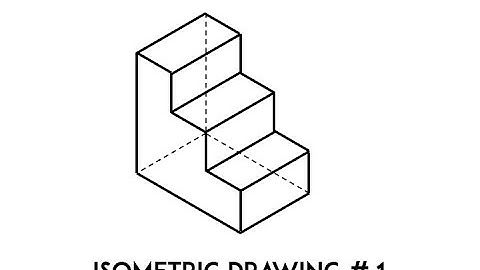 1ST ISOMETRIC DRAWING TUTORIAL WITH AUDIO
