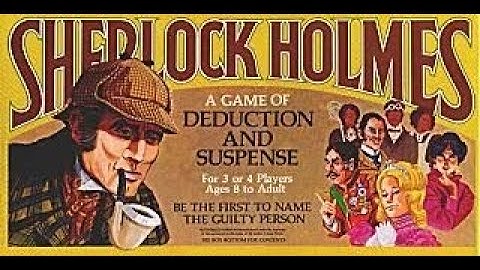 Sherlock Holmes: A Game of Deduction and Suspense - Review and How to Play