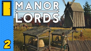 Bread And Bees! | Manor Lords - Part 2 (Medieval City Builder - Early Access)