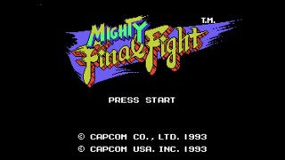 Mighty Final Fight OR SD Street Fighter | 8 Bit Game | Start To End in Half Hour Only | Fast Play screenshot 1