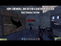 How I Snowball And Defend A Raid On Drucy's Den - Rust Console Edition