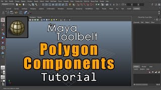The Maya Toolbelt - Polygon Components