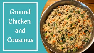 Ground Chicken and Couscous | Easy Meal Recipe | 101 Food Travel image