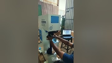 Computerized Brinell hardness tester