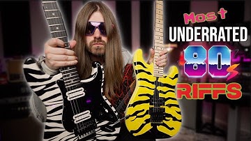 The Most Underrated 80s Riffs Of All TIME! (Let