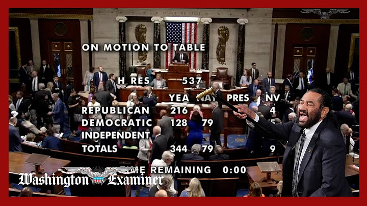 Al Green’s Trump impeachment resolution killed in bipartisan House vote
