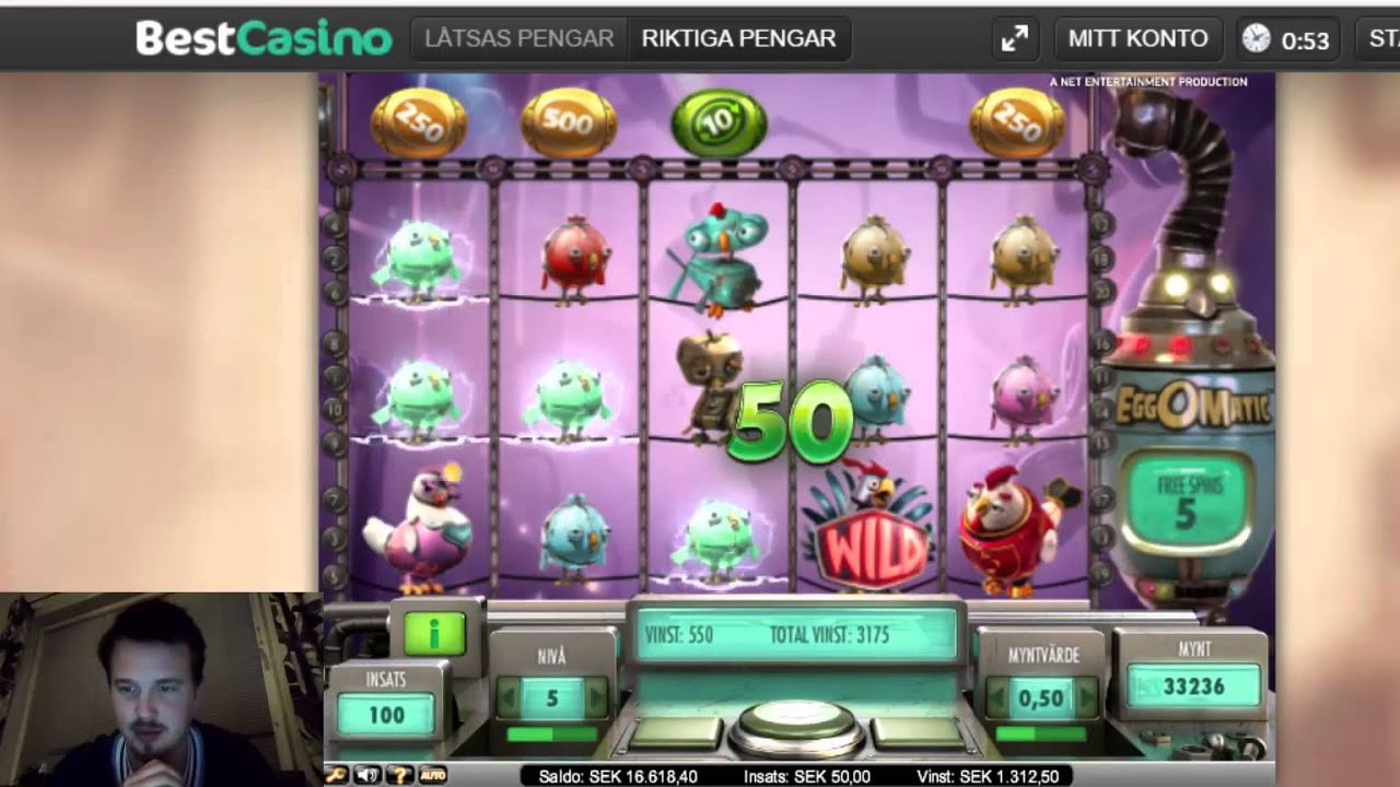 Super mega win in Eggomatic bonusgame