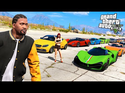 Видео: ГИГАНТСКАЯ УЛИЧНАЯ ГОНКА СУПЕРКАРОВ! Больше 100 тачек! - GTA 5 Реальная Жизнь (Моды ГТА 5)