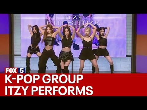 K-pop group ITZY performs ‘Cheshire’ live on GDNY