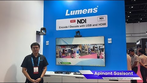 Lumens @ InfoComm Asia 2024: NDI Solution | Lumens ProAV