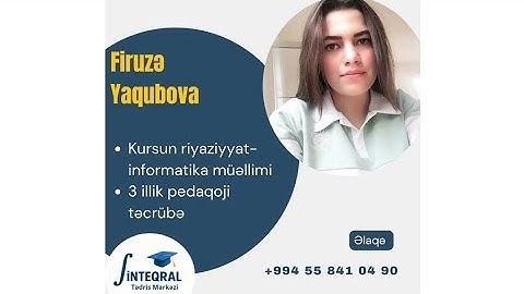 #abituriyenthazırlığı #informatika #sertifikasiya #miq #python