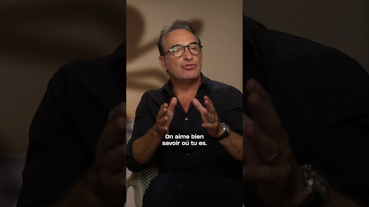 How does Jean Dujardin choose his films?