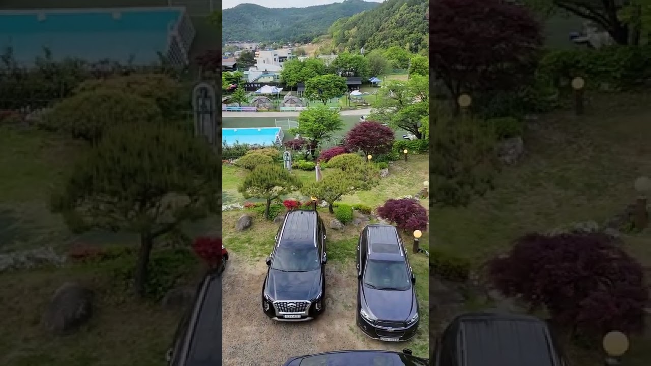 꿈에그린펜션새벽전경