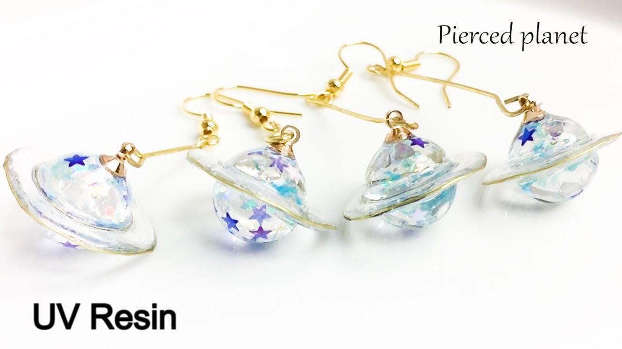 Uvレジン 100均のモールドとネイルスタンプで花火柄の球体チャームを作ってみました Resin Diy Youtube
