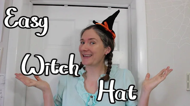 Easy DIY: Crochet a Cute Little Witch Hat