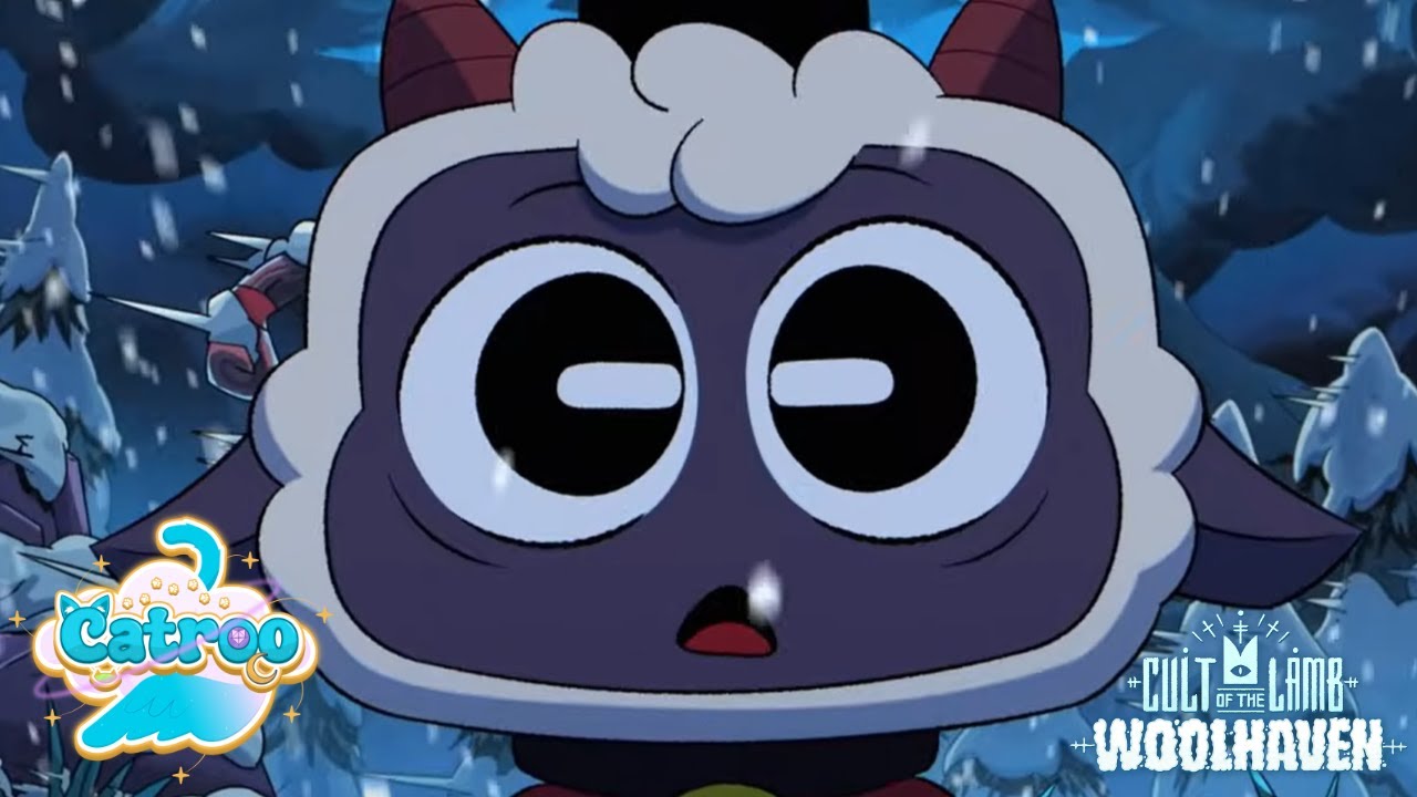 Woolhaven is very silly | Cult of the Lamb: Woolhaven | Catroo ⋆｡°✩ Celestial Tressym Vtuber ✩°