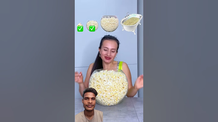 FROM SMALL TO REALLY GIANT POP CORN🌽#funny #comedy #viralshort #treandingshorts #treanding