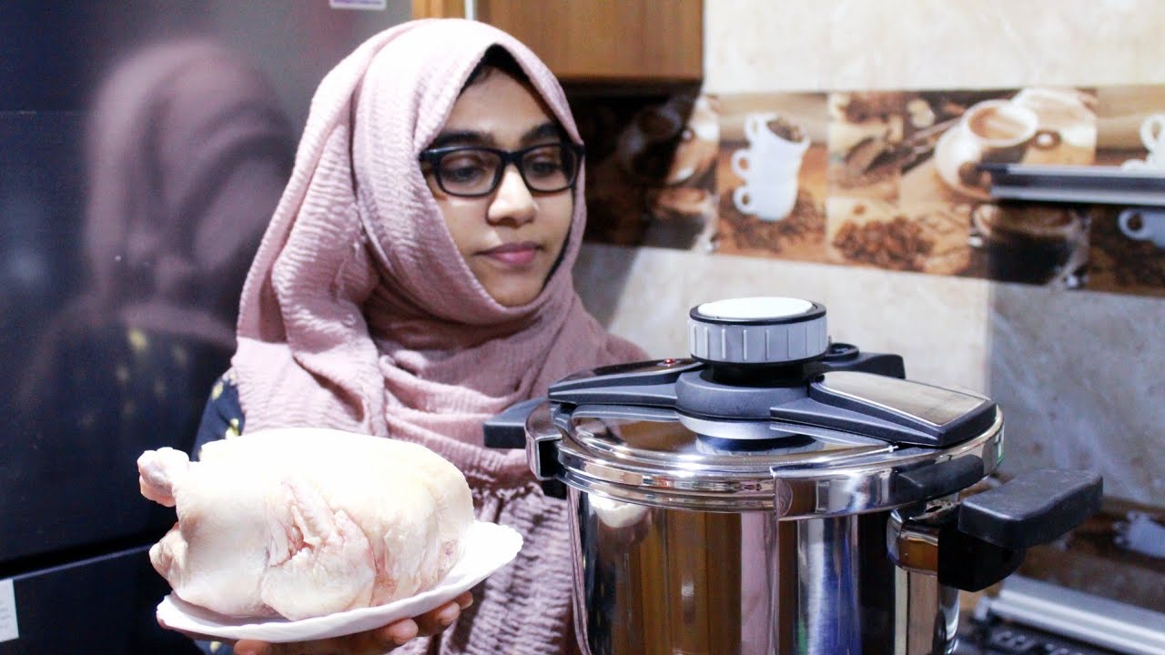 Vlog/ഇന്നത്തെ special Pressure Cooker ആൽഫഹം കുച്ച് മഹായ് /Whole Chicken