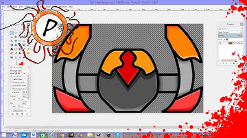TopDown space ship speed art using GIMP2 and INKSCAPE