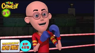 Boxing Competition  Motu Patlu in Hindi   3D Animated cartoon series for kids   As on Nickelodeon