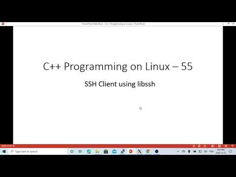 C++ Programming on Linux - SSH Client (Execute command on Remote)