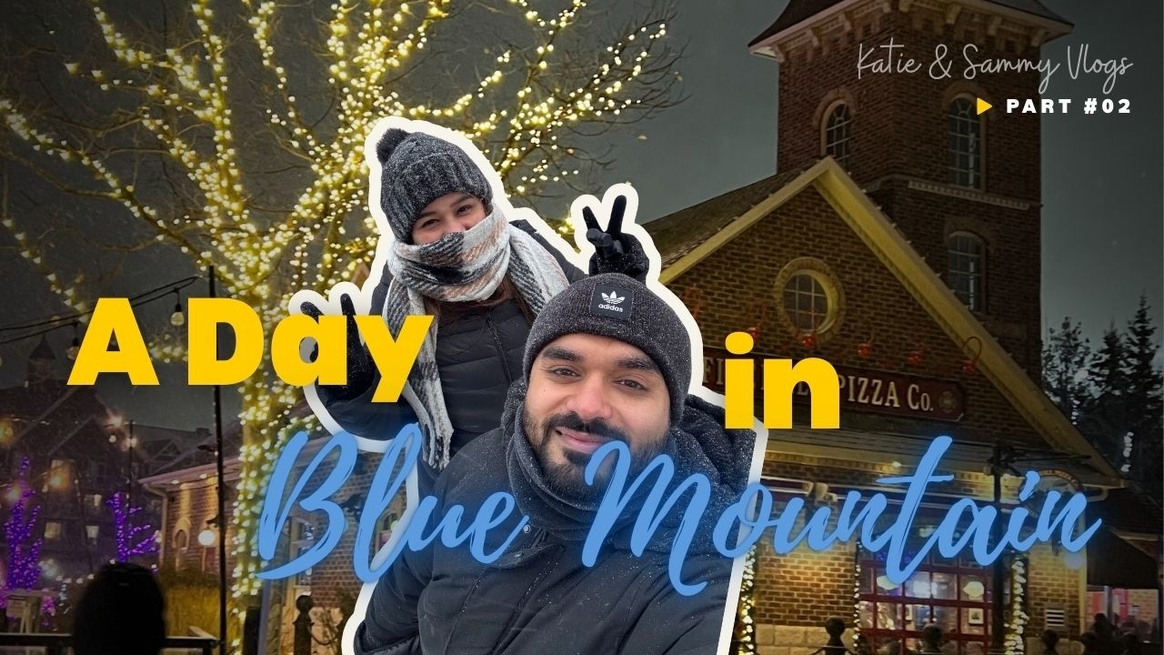 Blue Mountain Winter Activities in a Snowstorm ❄️ | Tubing & Canopy Climb Experience
