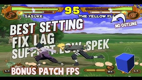 Best Settings Naruto Shippuuden Ultimate Ninja 5 AetherSX2 Latest Version!