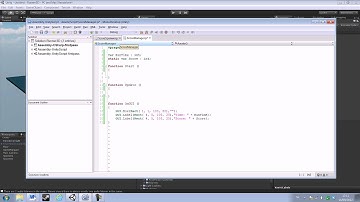 [Unity3D] How to make video games form A-Z part 2