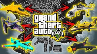 GTA 5 - All New Story Mode Rare Planes/Helicopters Locations 2025 (PS5, PS4, XBOX & PC) screenshot 3