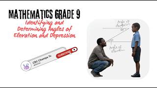 Mathematics Grade 9: Identifying and Determining Angles of Elevation and Depression