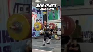 21 Years Old At A Bodyweight Of -81 Kg Alexei Churkin Is Fast