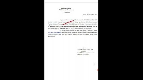 Hp PSC Shimla New Vacancy Last Date