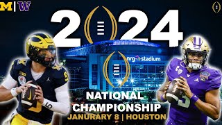 2024 National Championship Hype Video || Michigan vs. Washington ᴴᴰ