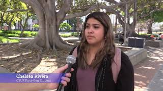 First Generation Students at Cal State Fullerton