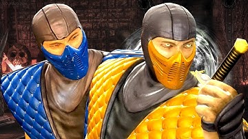 MK2 SUB-ZERO & SCORPION | MK9 Expert TAG Ladder Gameplay Mod Fatalities | PC 1080p 60Fps MAX