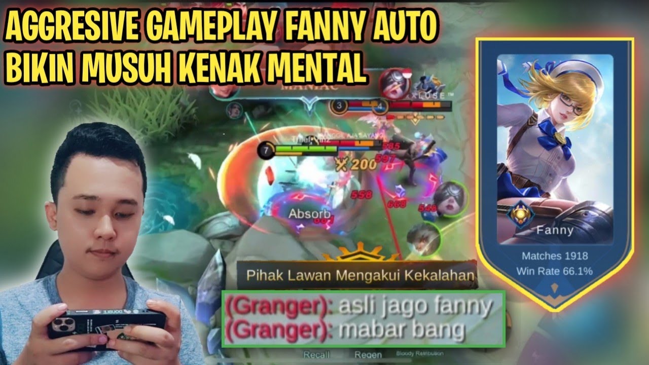 KETIKA FANNY VINZMLBB KEMBALI DISITULAH PEMBANTAIAN DILAND OF DAWN BERAKSI !! l Mobile Legends