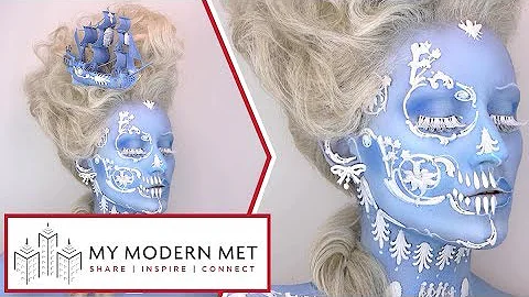 Living Work of Art Makeup Transformations by Vanes...