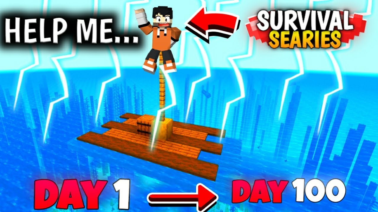 I Can Survive in Raft in minecraft#1🤯🤯😲@GamerFleet ...