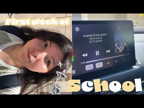 First week of School ✏️