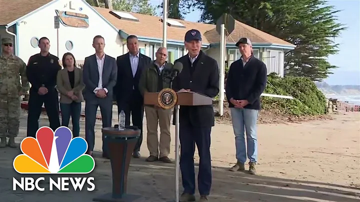 Biden tours California's storm damage