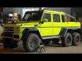 Самодельный Гелендваген 6х6 BRABUS, установка ништяков.