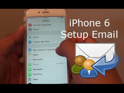 iPhone 6: How to Add a New Email Account