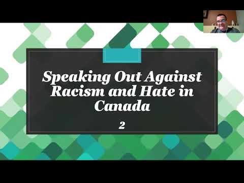 Speaking Out Against Racism and Hate in Canada - Study for St. Andrew's Guelph - Part Two of Five