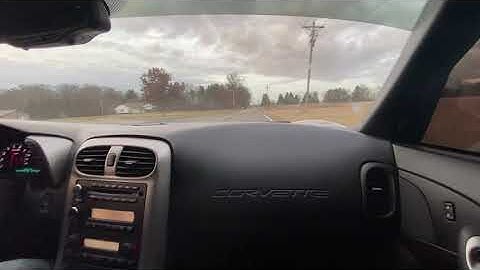 On 3 C6 Single Turbo system Test Hit