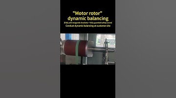 JP: Motor Rotor Dynamic Balancing up to 3000kg