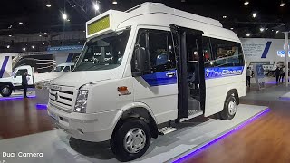 Force E-Traveller (Force Electric Traveller Tempo) Launch @ Auto Expo 2020 | Walkaround Review